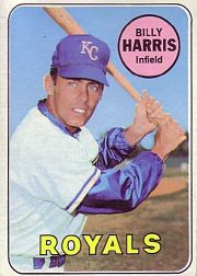 1969 Topps Baseball Cards      569     Billy Harris